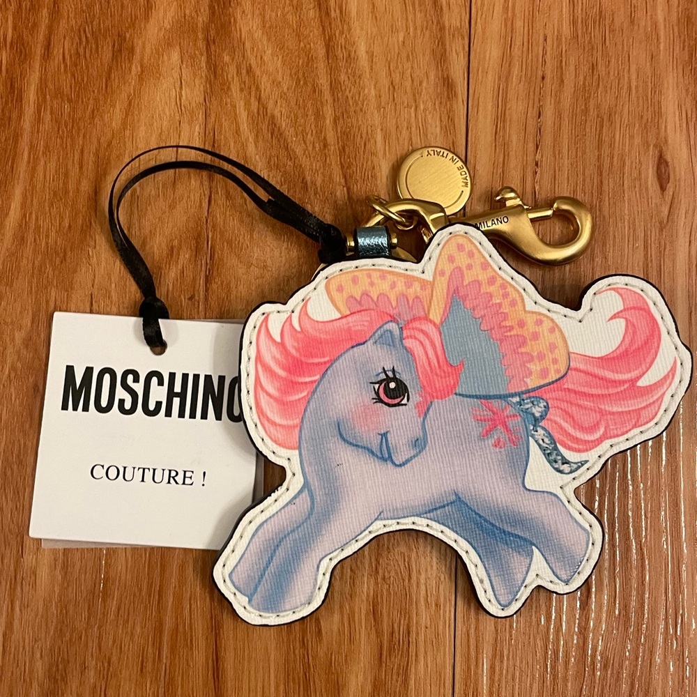 Moschino My Little Pony key ring! NWT